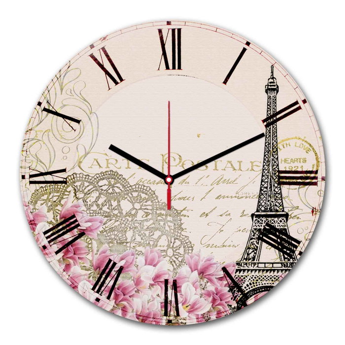 Wallity Reloj decorativo de MDF Multicolor 3030MS-086 Wallity Reloj decorativo de MDF Multicolor 3030MS-086